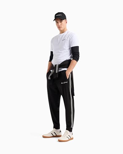 Image of Armani Exchange Men's Basic Long Sleeve Jersey Crew Neck Tee
