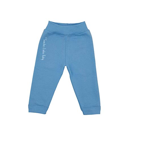 Kit Saida Maternidade Recem Nascido Menino Azul Liso