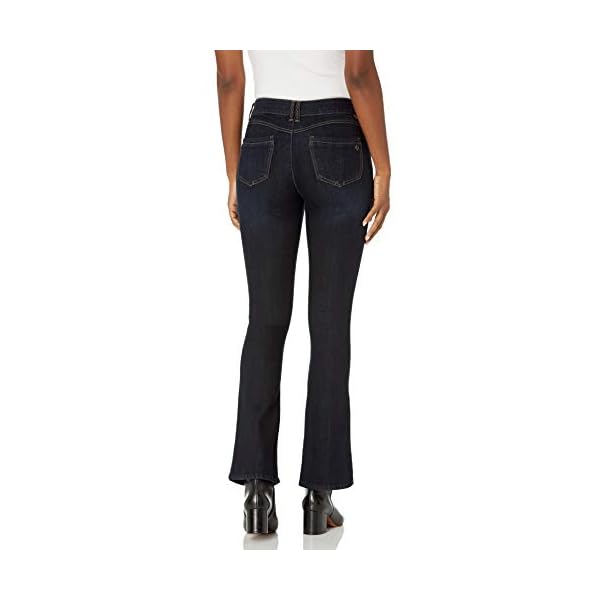 Democracy Women's "Ab"solution Itty Bitty Boot Jeans, Indigo, 12