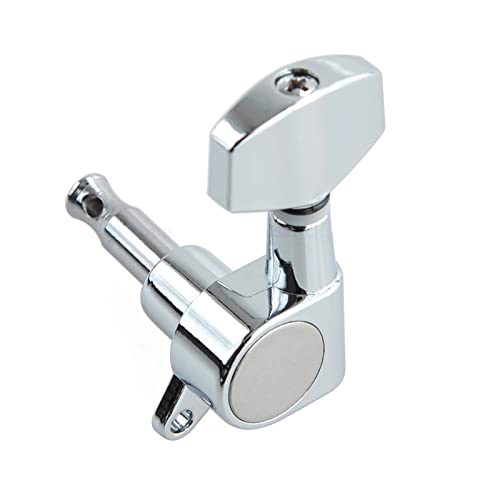 �M�^�[���`���[�j���O�y�O 1�Z�b�g��6�s�[�X�r�b�O�X�N�G�A�V�[���M�^�[�`���[�j���O�y�O�̃L�[�`���[�i�[�}�V���w�b�h�d�C�M�^�[�u���b�N/�S�[���h/�N���� (Color : Chrome 6L)