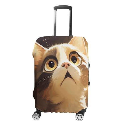 Housse de bagage XL à motif fleurs et animaux pour valises de 48,3 à 81,3 cm