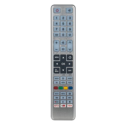 VINABTY RM-L1278 Replacement Universal Remote Control fit for Toshiba CT-8040 CT8040 CT-90384 32L3433 32L3433DG 32L1543 32L3443 32W3433 32W3433DG LCD LED 3D TV