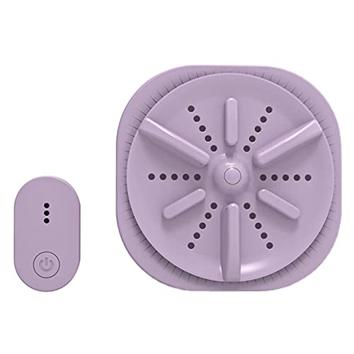 ポータブル洗浄機, USB 付きポータブル タービン小型洗濯機, 自動タービン洗浄機 靴下、下着、小さなぼろきれのクリーニング、持ち運びと保管が簡単