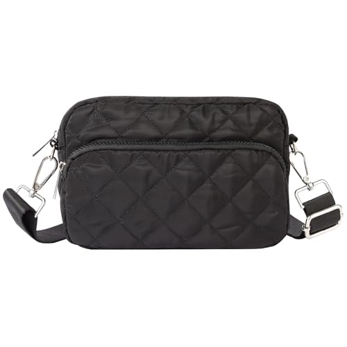 Crossbody Bags for Women Quilted Puffer Small Crossbody Puffy Purses Shoulder Handbag Crossbody Bag for Women Travel