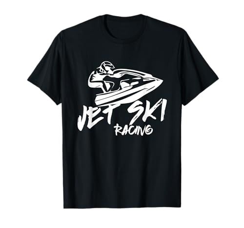 Stand Up Jet Ski Racing para hombres y mujeres Camiseta