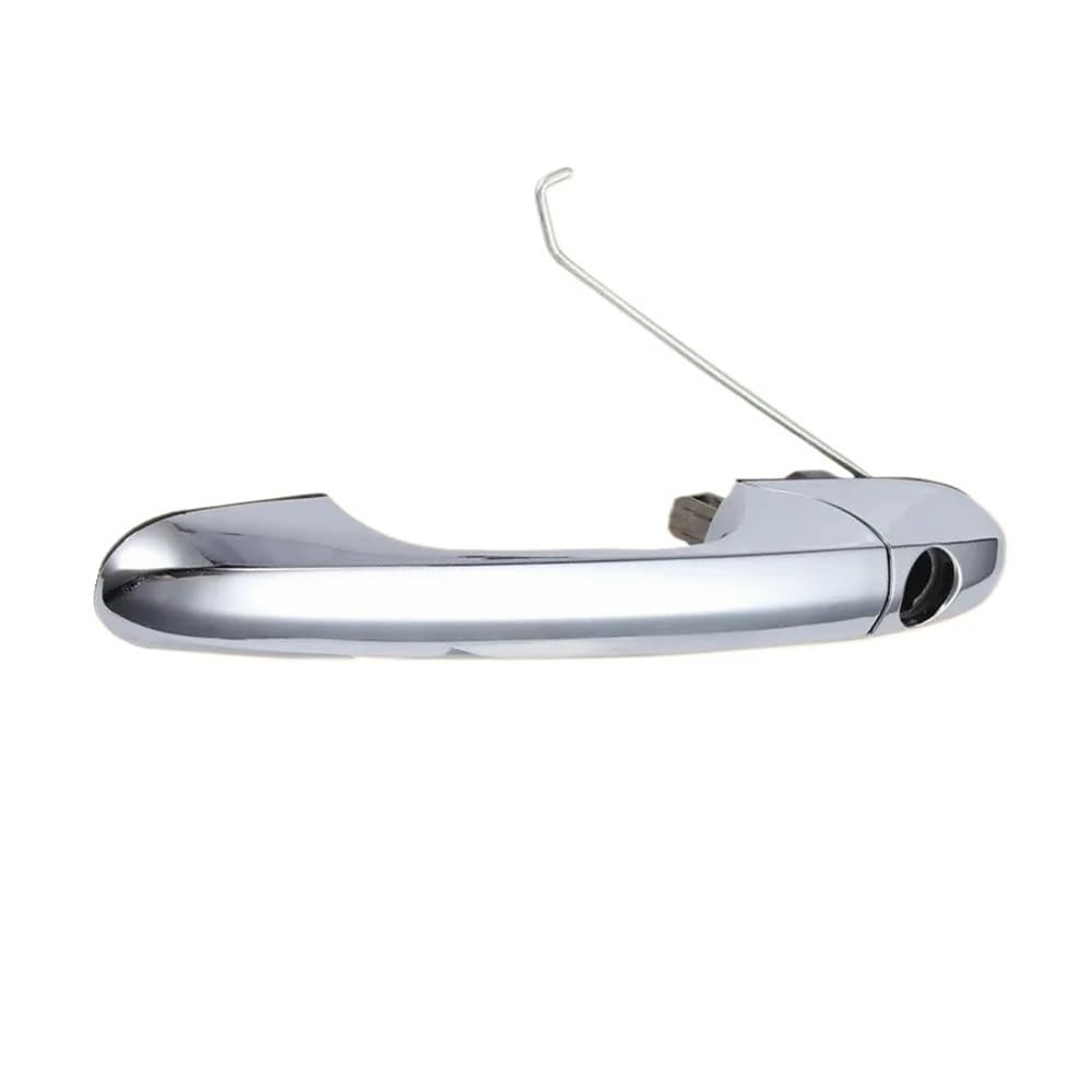 BIKKJBK Car Vehicle Door Handle Passenger Side and Driver Exterior Door Handle for 500 2007-2020 735592026 735592012