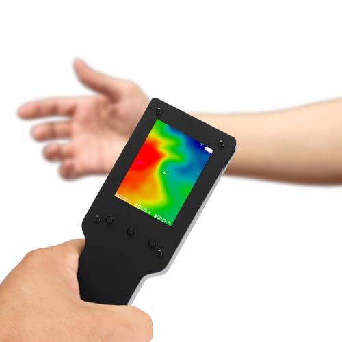 Thermal Imager,2.4 Inch Digital LCD Display Screen Portable Handheld Infrared Thermal Imager Thermal Imaging Camera Thermometer Measurement Instrument Multipurpose Detection