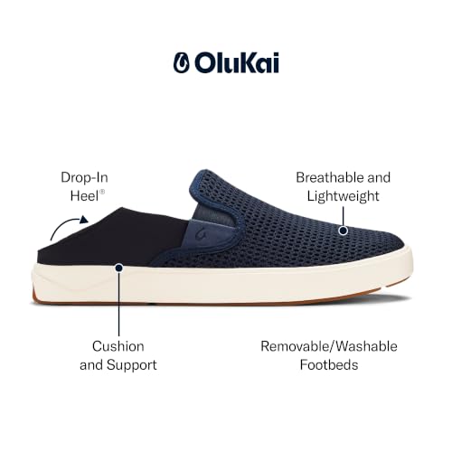 Image of OluKai Lae'ahi Men's Slip On Shoes, Breathable Everyday Sneaker