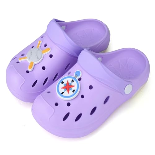 Image of Kids Girls Boys Clogs Garden Shoes Toddler Beach Summer Slides Slippers Indoor Outdoor Children Water Shower Pool Sandals for Toddler /Little Kid