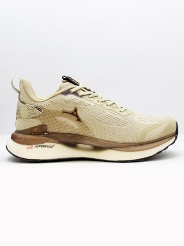Image of ABROS Antonio-On Running Sports Shoes Breathable Upper Fly-Knit with Hyperfused Sole Memory Foam Insole Casual Walking & Gym Shoes for Mens