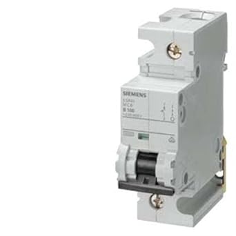 Siemens 5Sp41927Rc - 125A 1Pole 1.5Mw10Ka C Characteristics Mcb