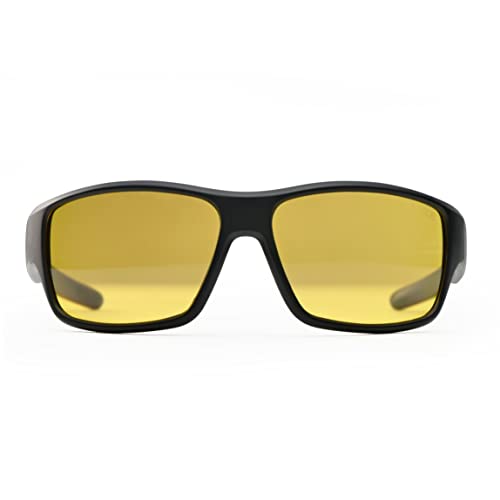 Image of TOROE Eyewear FIELD Wrap Around Sport Sunglasses With Polycarbonate Polarized Lenses, Lightweight TR90 Frame