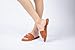TETSUO Flat Sandals for Women 2026 Slide Sandals Summer Fashion Women Dressy Slip on Shoes for Party Wedding Vacation Beach Walking Square Open Toe Shoes