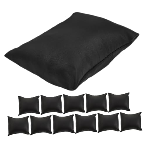 Beaupretty 12個 レザー製時計枕 ジュエリーホルダー ブレスレット バングル用コンパクトディスプレイ収納 アクセサリー展示に