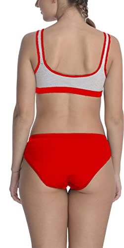 Image of StyFun Cotton Blend Sports Sets, Lingerie Set for Women, Combo Everyday Bra Panty, See Main Image to Check How Many Sets You Will Get