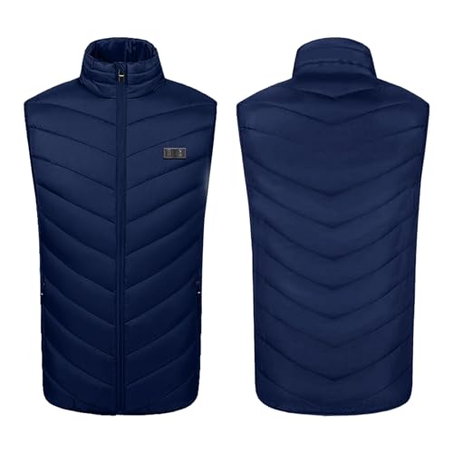 Gilet thermique homme contre le froid avec doudoune ajustable imperméable