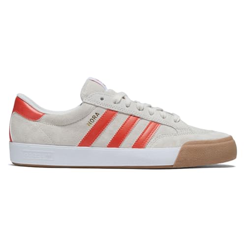 adidas Nora Shoes - Wonder White/Orange/Gum - 10.0