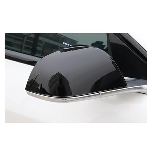 Couvercle de rétroviseur extérieur Tesla Model 3 carbone glossy protection latérale - 4
