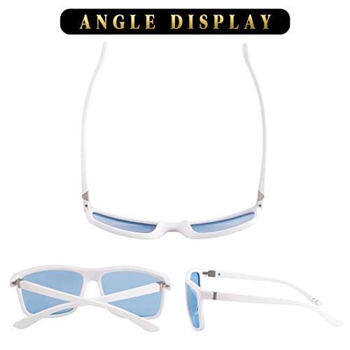 Image of Men's Sports Polarized Sunglasses Square Frame Glasses NP1007