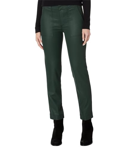 KUT from the Kloth Reese Coated Ankle Straight w/Pork Chop Wide Hem