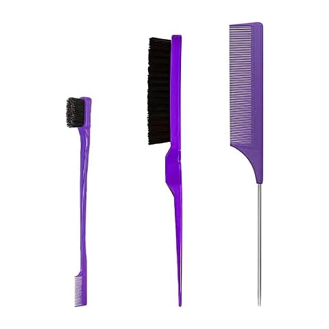 Lmyzcbzl 3-Piece Hair Styling Comb Set Cover