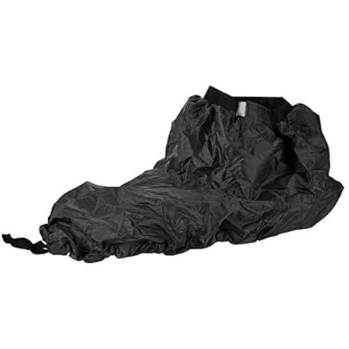 Kayak Spray Skirt Universal, Adjustable Nylon Kayak Spray Cover Water Sports Accessory (Black)