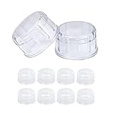 10 Pack Caps of 500cc (16 oz) 700cc (24 oz) Plastic Shaker Cup/Boba Bubble Milk Tea Shaker Cup Cap o