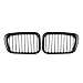 Grill della griglia del Rene Nero Opaco Adatto for -Fit for BMW 3. Serie 1998-2001. E46 320I 325I 328I 330I 4 Berlina della Porta Griglia Anteriore per Auto (Color : Matt Black)