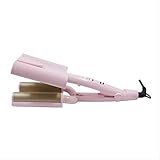 ❤ CALOR SALUDABLE❤ Este rizador de varita profesional cuenta con tecnología iónica para evitar el encrespamiento. Está recubierto de cerámica y turmalina para preservar la salud del cabello, le dará un peinado sedoso con un brillo luminoso. Ideal para peinar el cabello largo o corto.