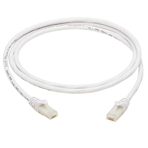 Cable ethernet Tripp Lite Cat6a UTP RJ45 0.9 m blanco miniatura 1