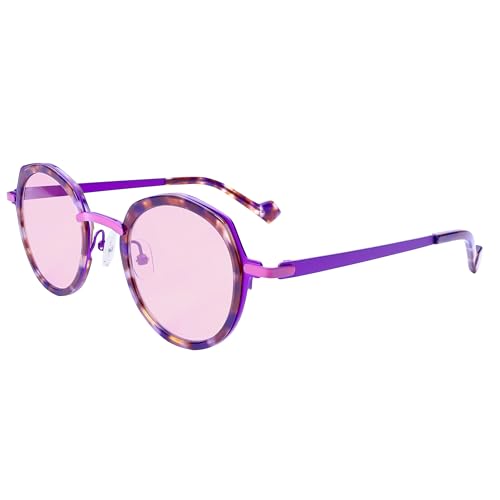 Lunettes de soleil de luxe géométriques pour femmes et hommes avec verres UV400 bicolores
