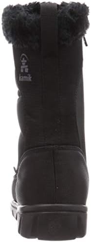 Kamik womens Snow Boot, Black, 6 US | Image 2