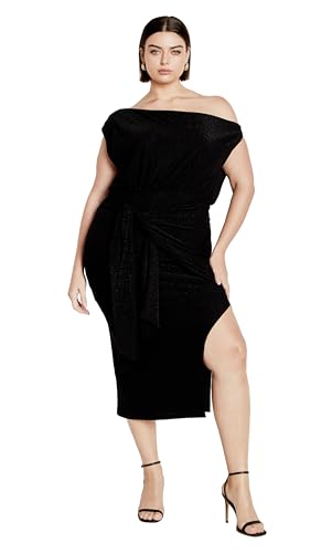 Image of City Chic Women's Midi Cocktail Dress - Paloma