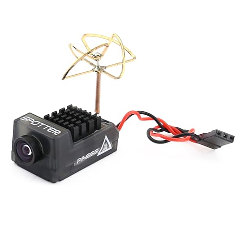 SoloGood Spotter V2 FPV Camera AIO 700TVL FOV170 40CH 5.8G Video Transmitter 20/100/200mW built-in...