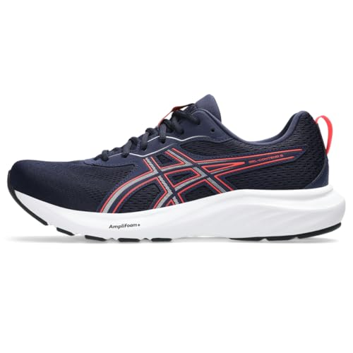 ASICS Men's Gel-Contend 9 Running Shoes, 11, Midnight/Flash RED