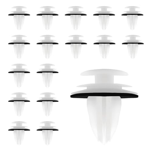 100 Pieces Car Door Panel Clips Kit, Car Door Panel Moulding Clips, Plastic Rivet Clips for Automobi...