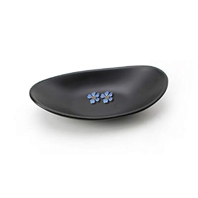 Binoster Black ring jewellery tray organiser tray, dresser decor key flat jewellery bowl decorative oval dish