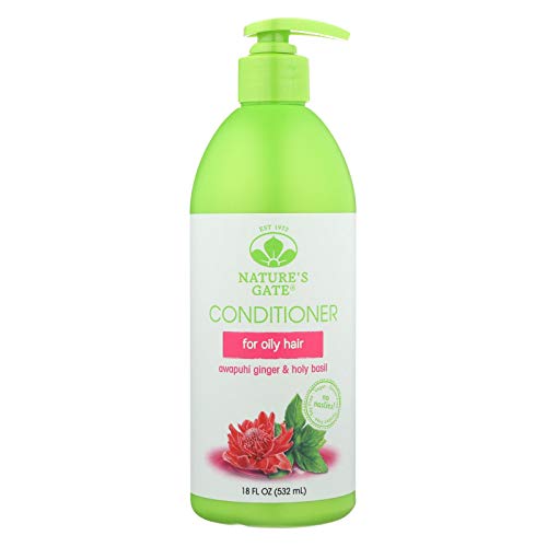 Natures-Gate-Volumizing-Conditioner-Awapuhi-Ginger-Holy-Basil-18-oz Nature's Gate Volumizing Conditioner, Awapuhi Ginger + Holy Basil 18 oz - Image 1