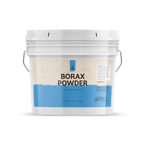 Image of PURE ORIGINAL INGREDIENTS Borax Powder (1 Gallon) Multipurpose Cleaner & Laundry Booster, Deodorizer & Stain Remover