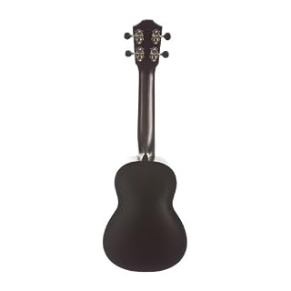 Ukulele Baton Rouge – V1 Goth – finish goth black – offenporig matt. - Les Beatles, Paul McCartney, John Lennon, RIngo Starr, George Harrison Ukulele Baton Rouge - V1 Goth - finish goth black - offenporig matt. – Image 3