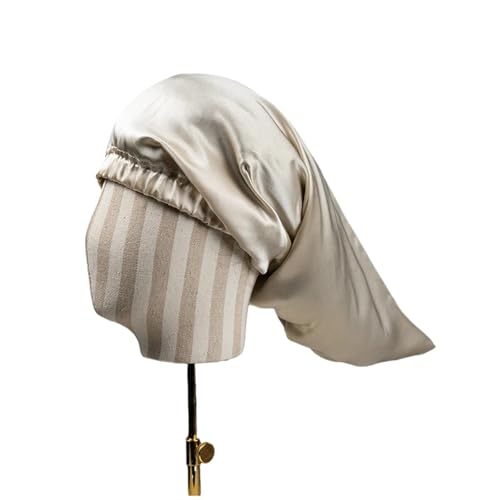 Turban en soie pour cheveux bouclés : protégez vos boucles la nuit