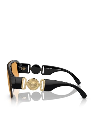 Image of Versace Man Sunglasses Black Frame, Dark Grey Lenses, 0MM