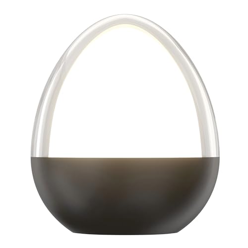 Lampada da tavolo decorazione LED bianco + RGB ricaricabile OVIE H12cm