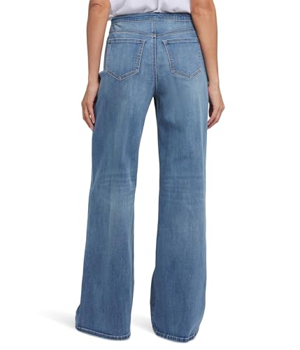 NYDJ Women's Cindi Relaxed Wide Leg Jeans2