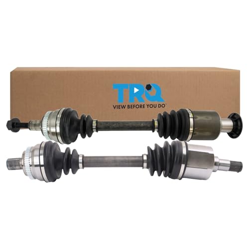 TRQ CV Axle Shaft Assembly Front Driver & Passenger