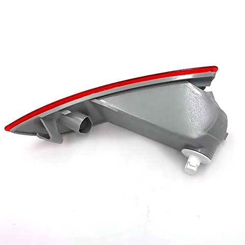 BATLAM 2 Peças Carro Pára Choques Traseiro Luz Traseira Lâmpada Tampa Reflector 30763323 30763322 Pa