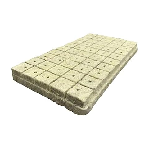 Ablerfly 50 sustratos de Lana de Roca para Plantas Cover