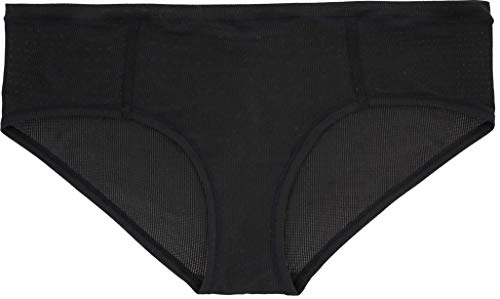 adidas Womens Women's cheekster underwear, Black/Matte Silver, X-Small/Small