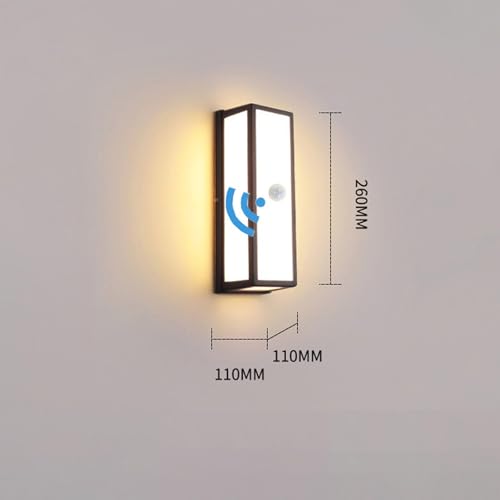 Applique murale LED extérieur détecteur : finie l'obscurité dans l'entrée - 6