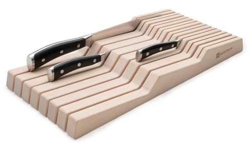 WÜSTHOF Schubladeneinsatz für 15 Messer, Buche